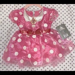 3-6 months pink Disney Minnie Mouse Coustume/Dress
